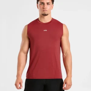 Attain Seamless Vest - Maroon Rot