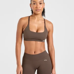 Enhance Seamless Sports Bra - Braun
