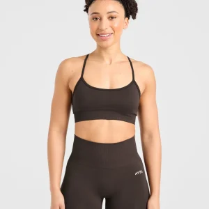Empower Seamless Sports Bra - Cocoa Braun