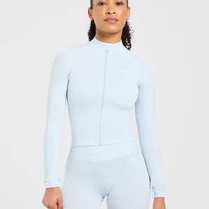 Adapt Seamless Jacket - Iced Blau