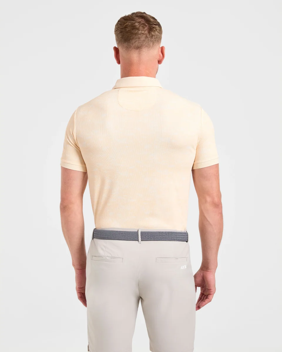 Precision Texture Polo - Peach – Bild 3