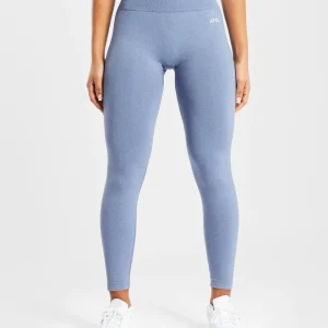 Empower Seamless Leggings - Blau Marl