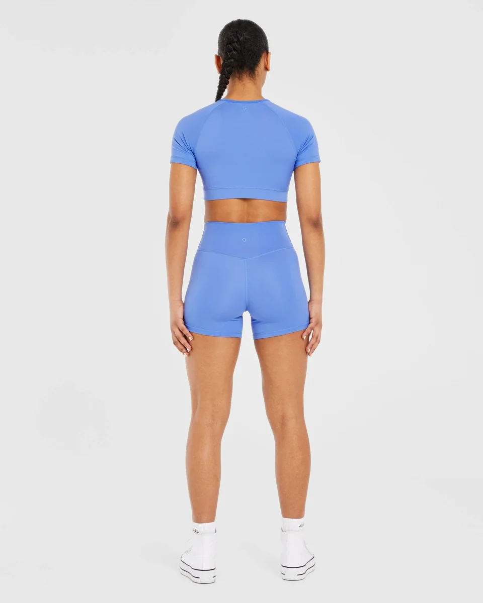 Staple Crop Top - Cobalt Blau – Bild 5